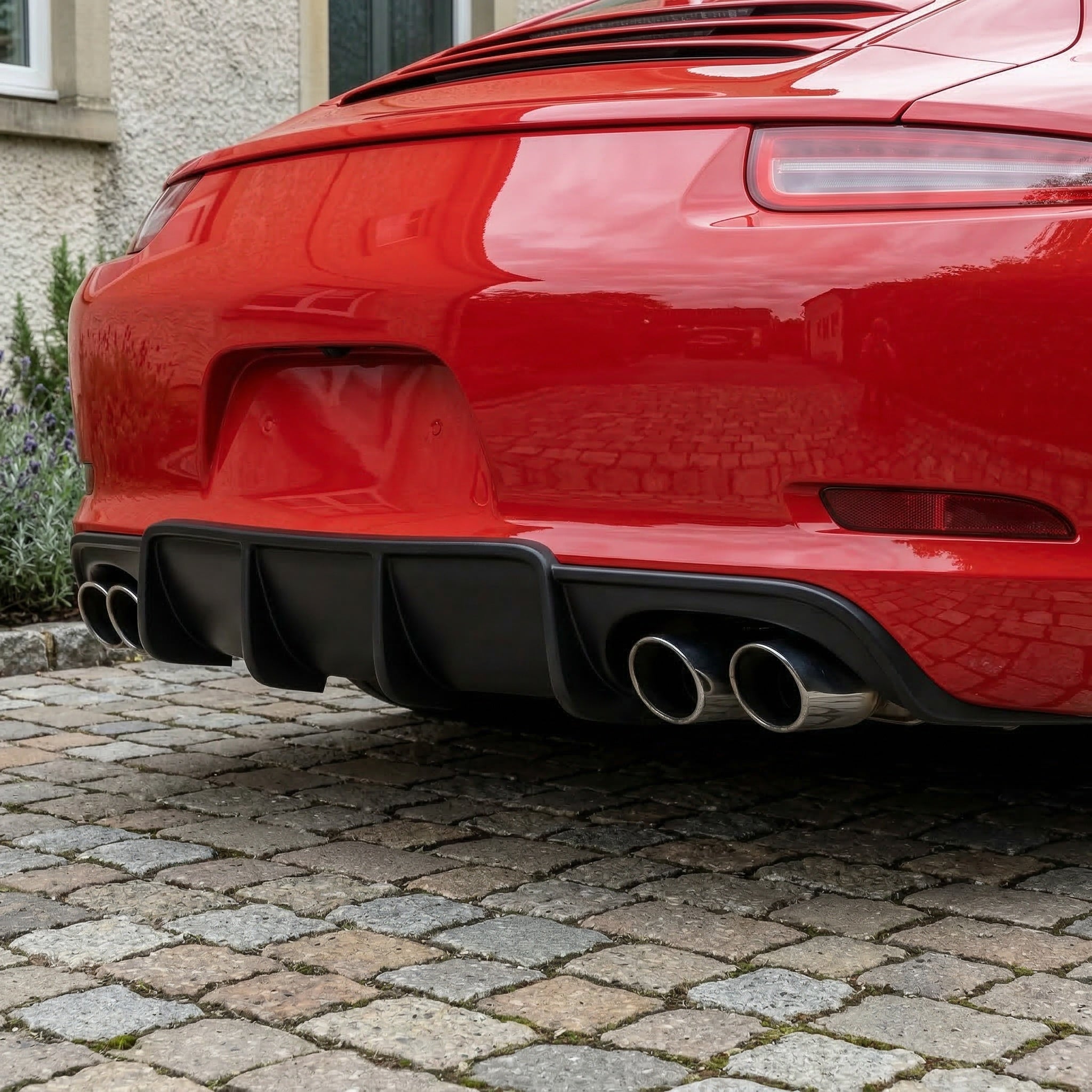 Porsche 991.1 rear diffuser
