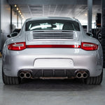 Porsche 997.2 Rear Bumper Diffuser – RUF/TA Style Polyurethane (2009–2012)