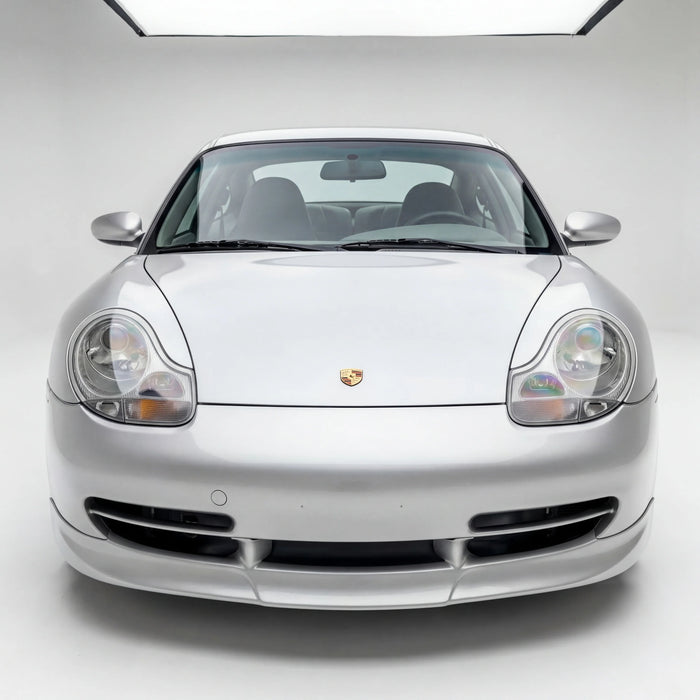 Polyurethane Aero II front lip and GT3 RS side skirts for Porsche 996.1 Aero Kit, 1999–2001, by BetterBodies Motorsport.