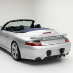 BetterBodies Motorsport Porsche 996.1 Carrera rear bumper diffuser in racing style for 1999-2001 model, designed for performance upgrade.