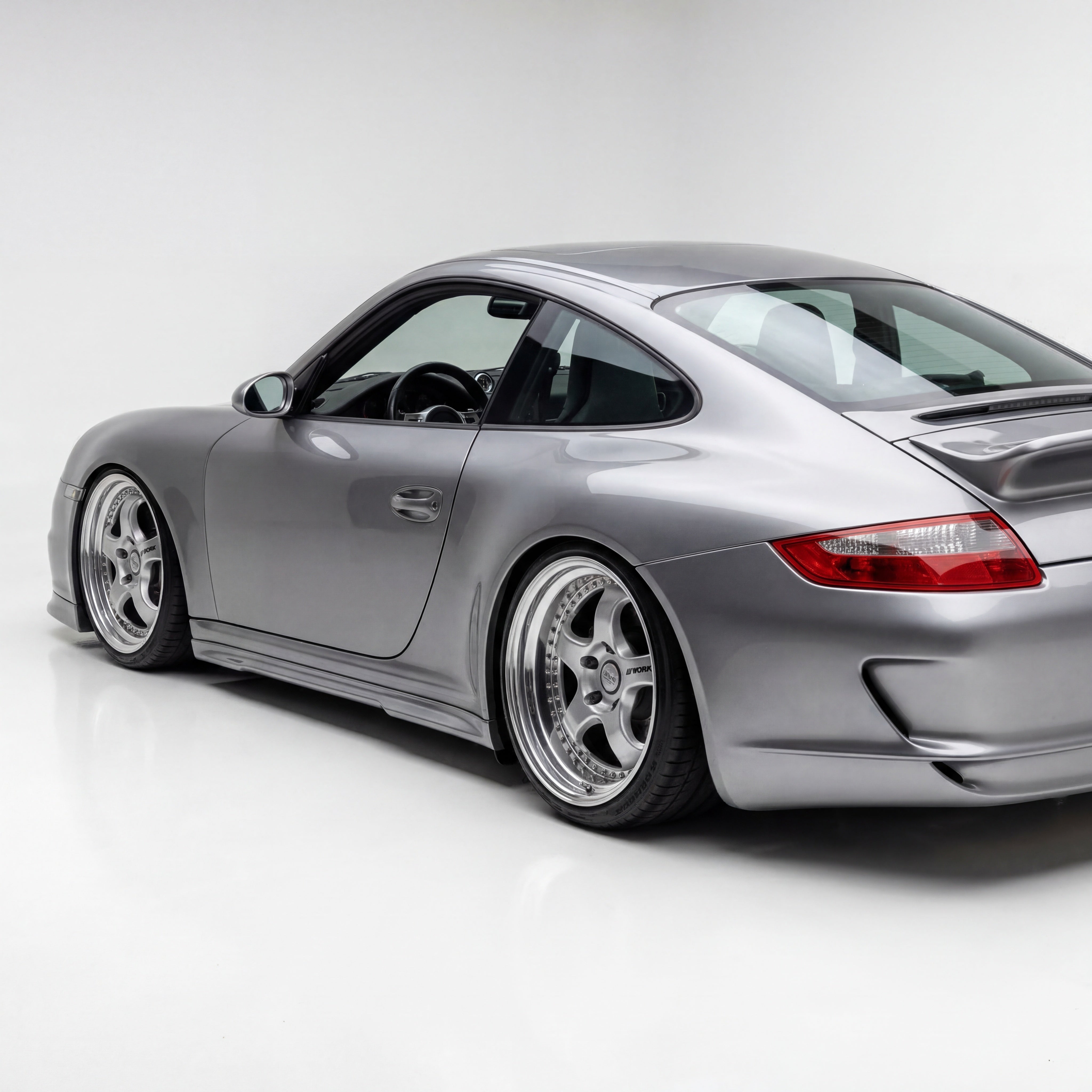 Porsche 997 Carrera/GT3 Mach II Side Skirts – Rocker Panels Narrow Body (2005–2012) Polyurethane