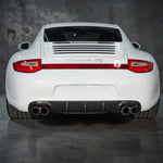 Porsche 997.2 Rear Bumper Diffuser – RUF/TA Style Polyurethane (2009–2012)