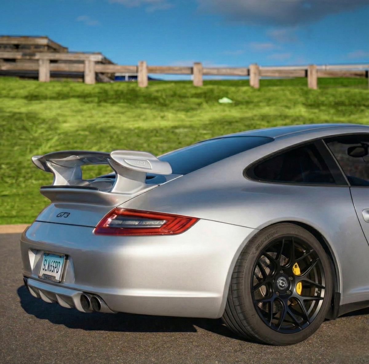 Porsche 997.1 Rear Diffuser RUF-Style (2005–2008 Carrera & 4S) | VOSSTEK