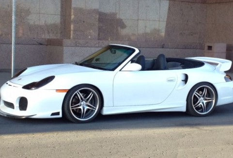 PORSCHE 996 CARRERA 1999–2004 TK STYLE FRONT BUMPER FOR PORSCHE 996 AERO UPGRADE RACING LOOK FRONT END CONVERSION