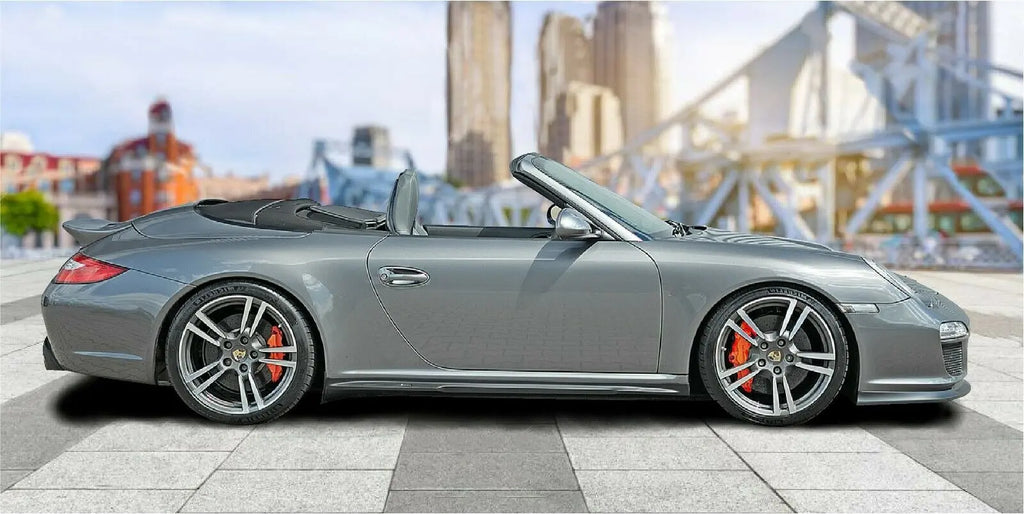 PORSCHE 997 CARRERA/GT3 2005–2012 MACH II SIDE SKIRTS ROCKER PANELS FOR PORSCHE 997 NARROW BODY AERO UPGRADE RACING STYLE BODY KIT ENHANCEMENT FIBERGLASS VOSSTEK