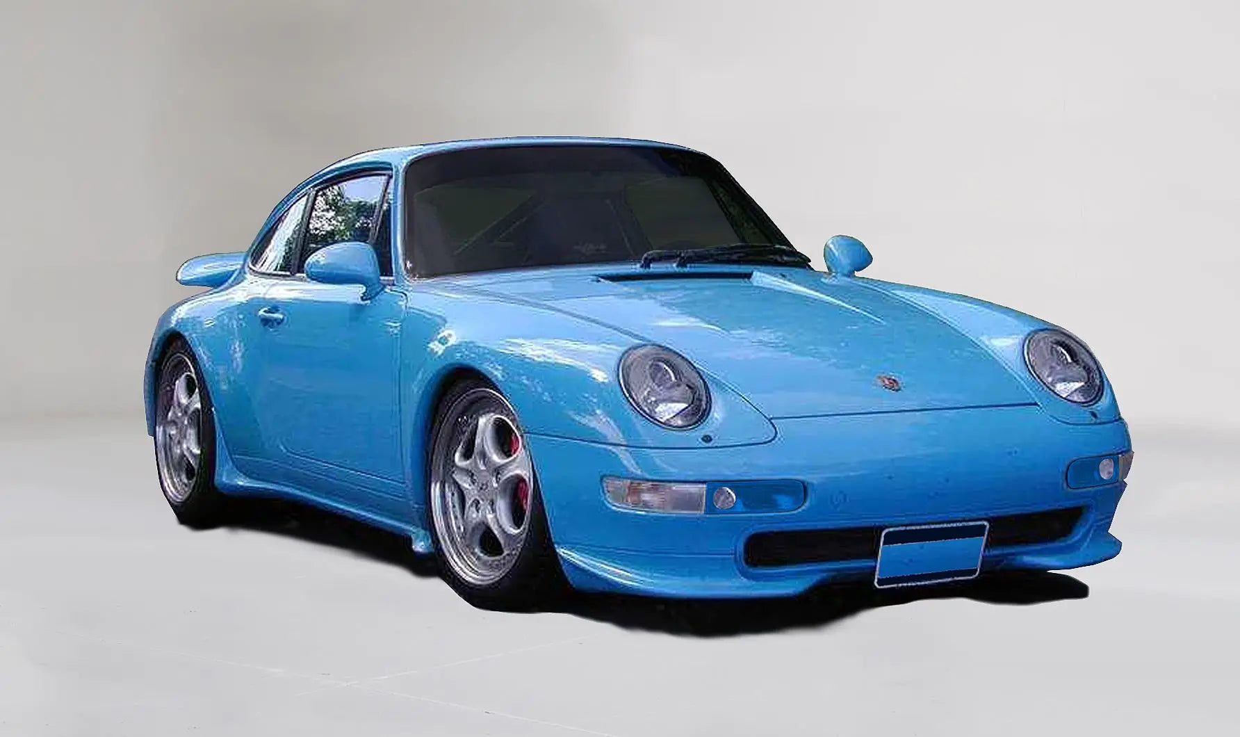 PORSCHE 993 1995–1998 POLYURETHANE RS FRONT SPLITTERS FOR PORSCHE 993 AERO UPGRADE RACING STYLE FRONT BUMPER EXTENSIONS VOSSTEK