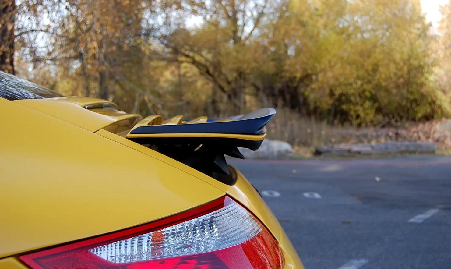 PORSCHE 997 CARRERA 2005–2012 GT3TEK POLYURETHANE REAR WING FOR PORSCHE 997 AERO UPGRADE RACING STYLE DUCKTAIL SPOILER REAR DECK ENHANCEMENT VOSSTEK
