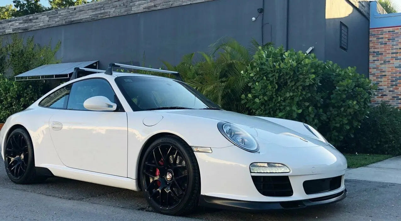PORSCHE 997.2 CARRERA 2009–2012 POLYURETHANE FRONT LIP SPOILER FOR PORSCHE 997 AERO UPGRADE RACING STYLE FRONT BUMPER ENHANCEMENT VOSSTEK