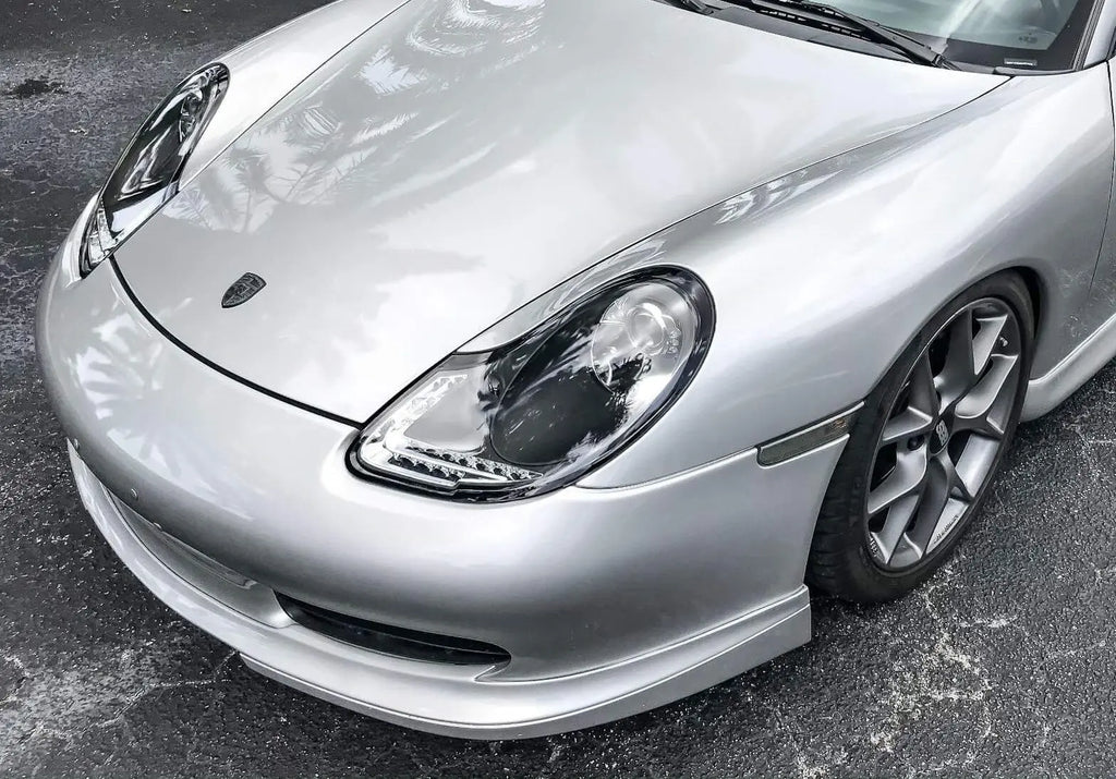 Porsche 986 Boxster polyurethane chin spoiler ruf lip 97-04 GT3 RS SPYDER LOOK VOSSTEK