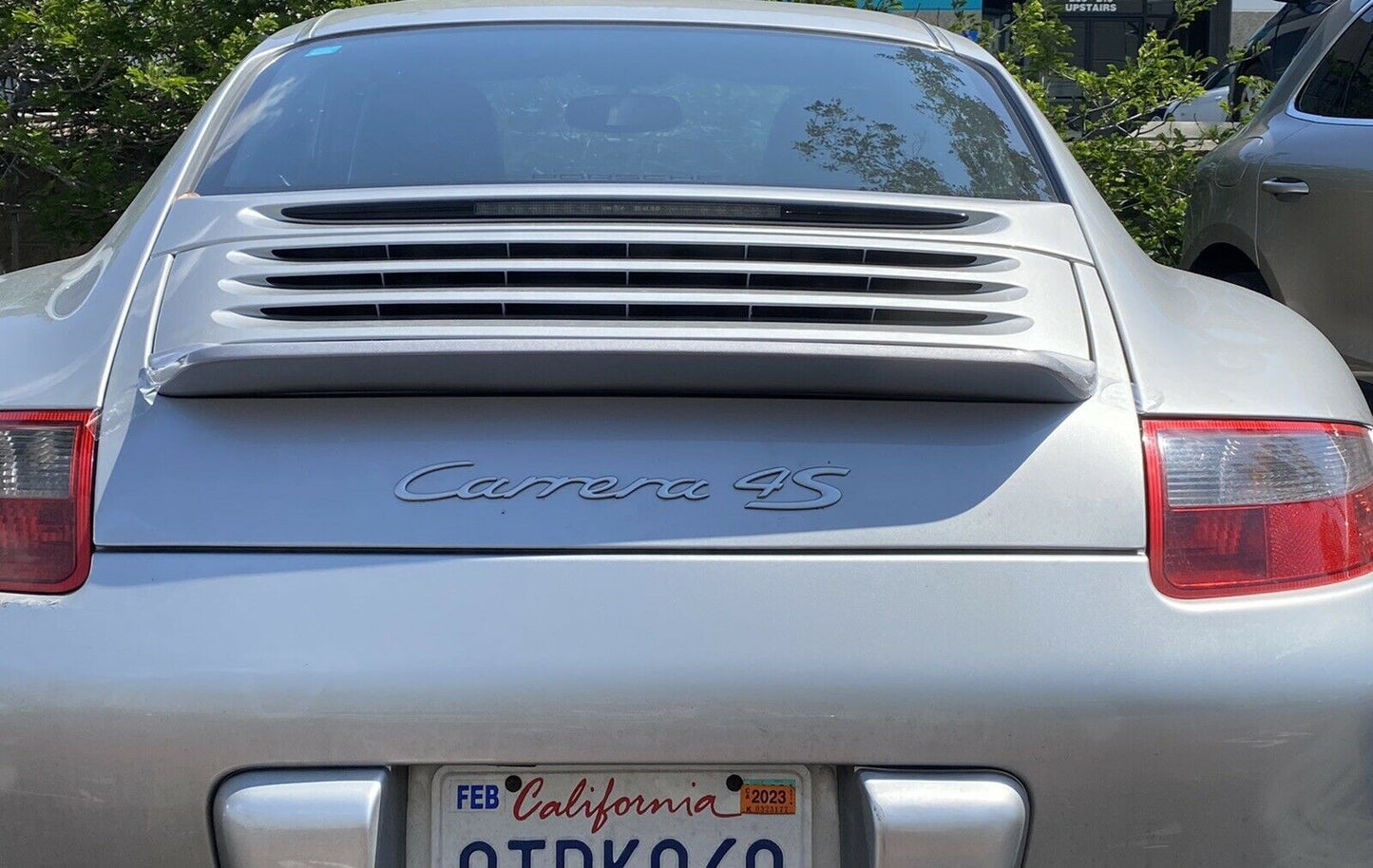 PORSCHE 997 CARRERA 2005–2011 DUCKTAIL SPOILER FOR PORSCHE 997 REAR WING RETRO UPGRADE RACING STYLE REAR DECK LID ENHANCEMENT
