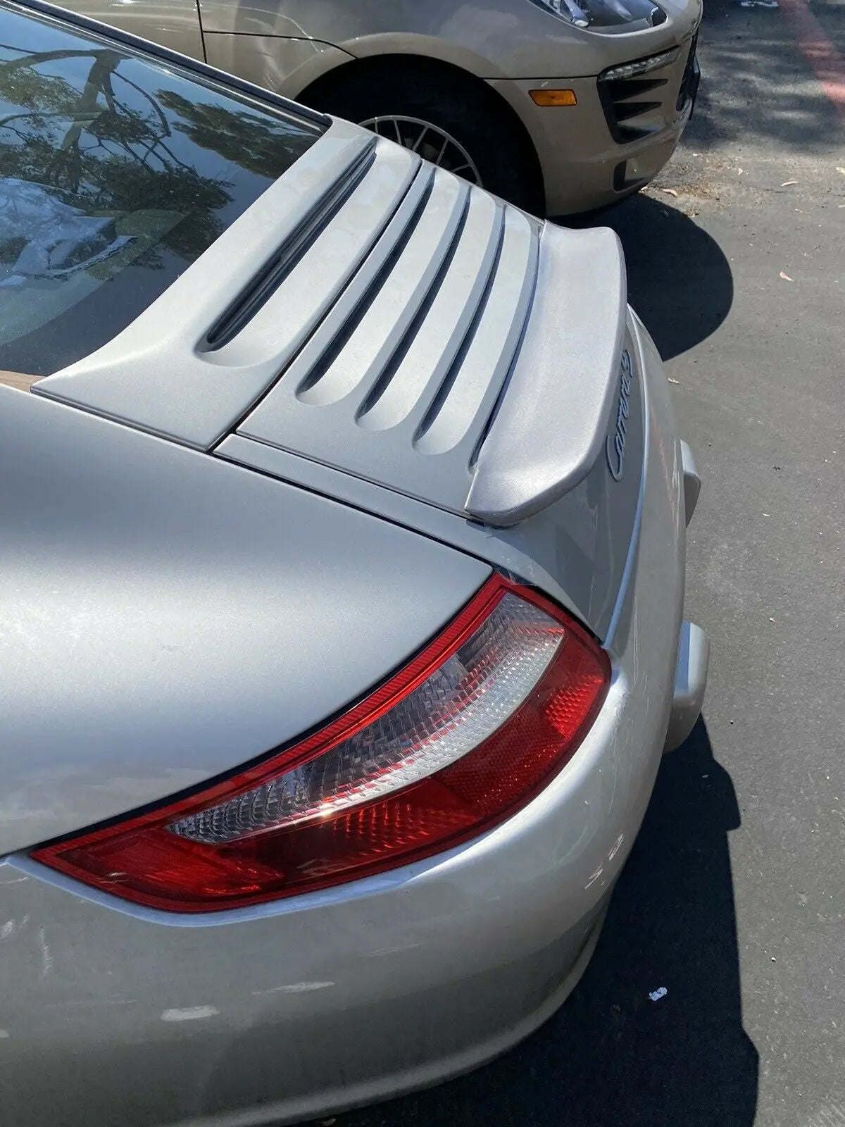PORSCHE 997 CARRERA 2005–2011 DUCKTAIL SPOILER FOR PORSCHE 997 REAR WING RETRO UPGRADE RACING STYLE REAR DECK LID ENHANCEMENT VOSSTEK